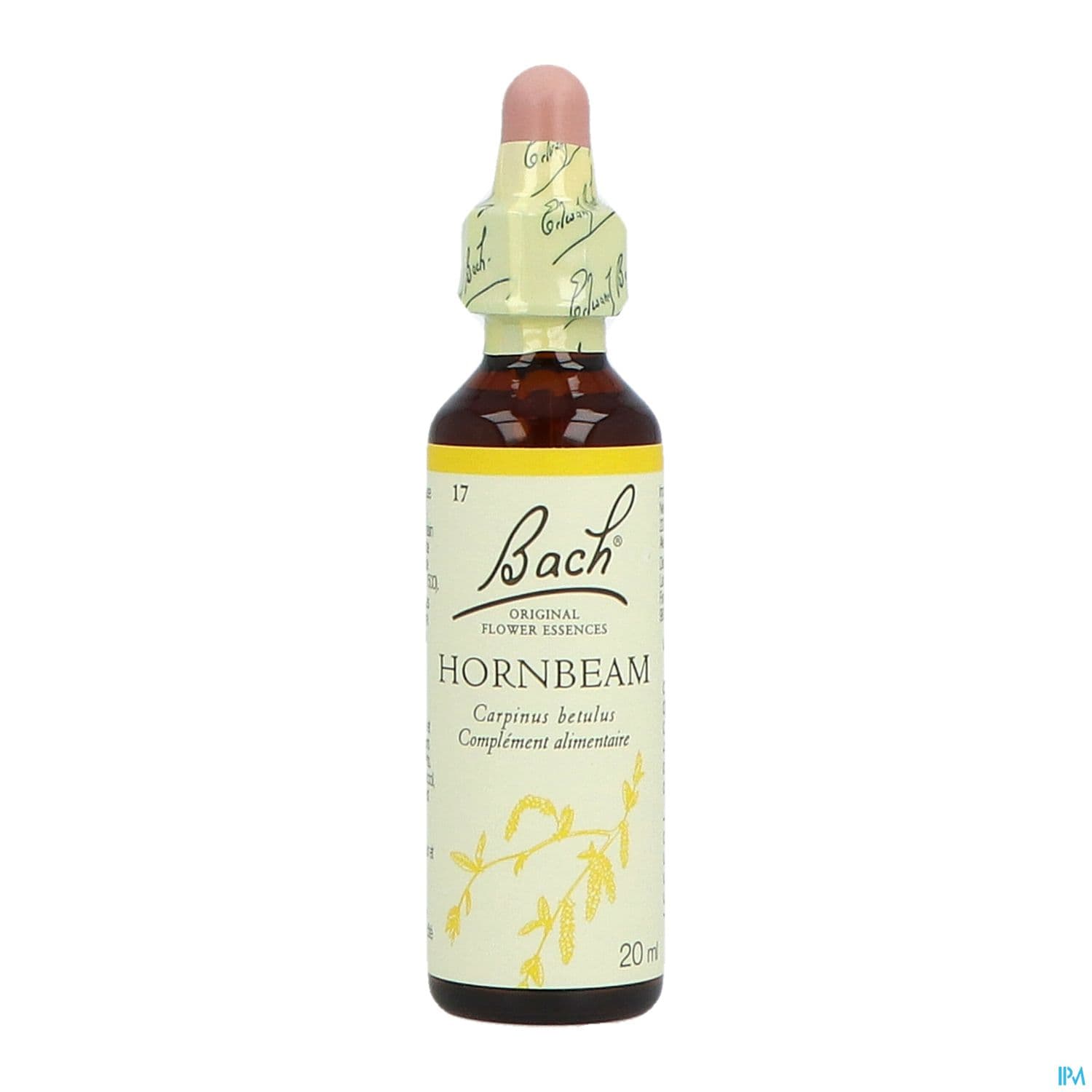 Fleurs De Bach Original 17 Hornbeam Compte Gouttes 20ml