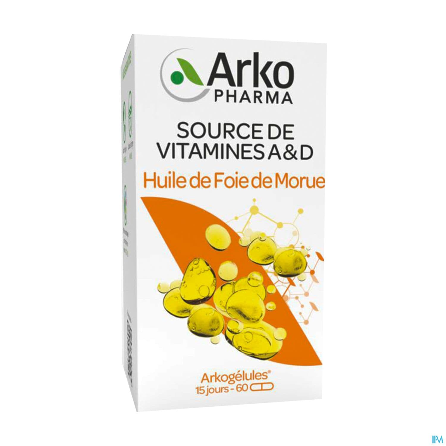 Arkopharma Arkogelules Huile Foie De Morue Capsule 60