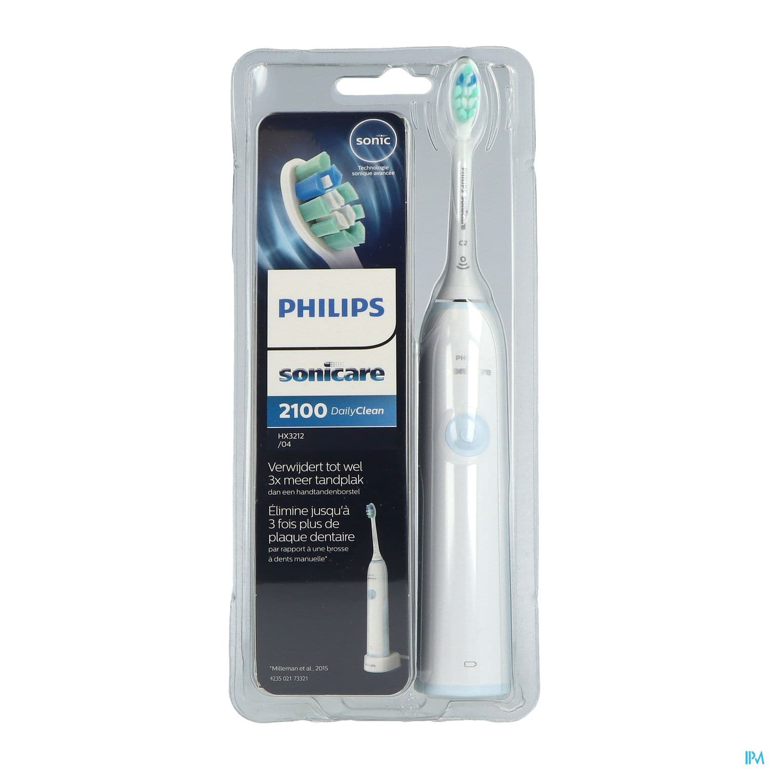 Sonicare Brosse A Dents Electrique Dailyclean 2300 Plaque Defense Hx3212/04