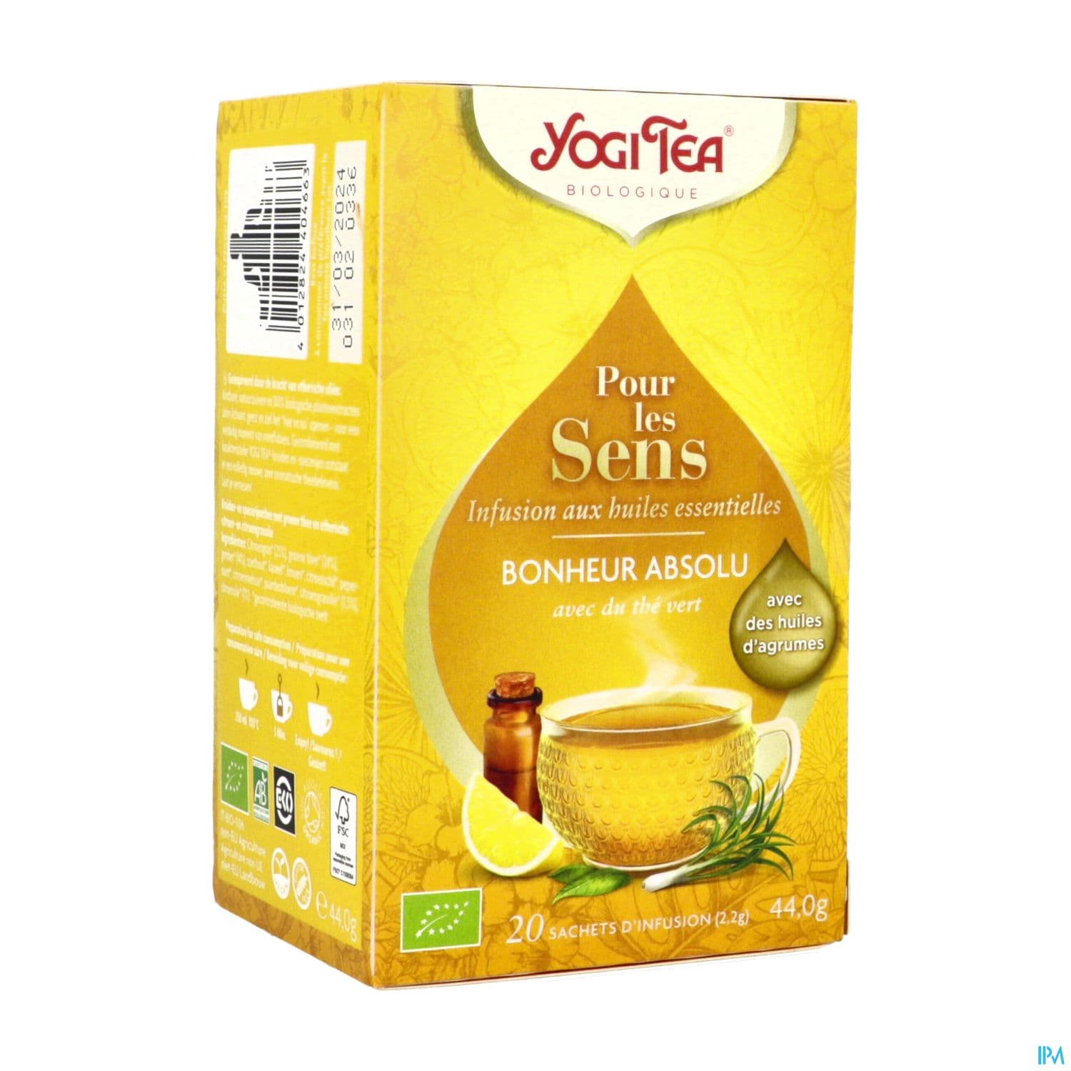 YOGI TEA BONHEUR ABSOLU BIO SACH20