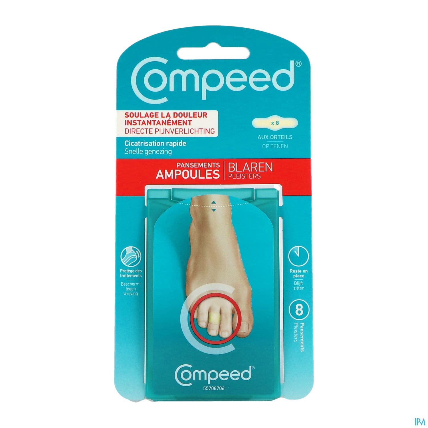 Compeed Pansement Ampoules Orteils 8