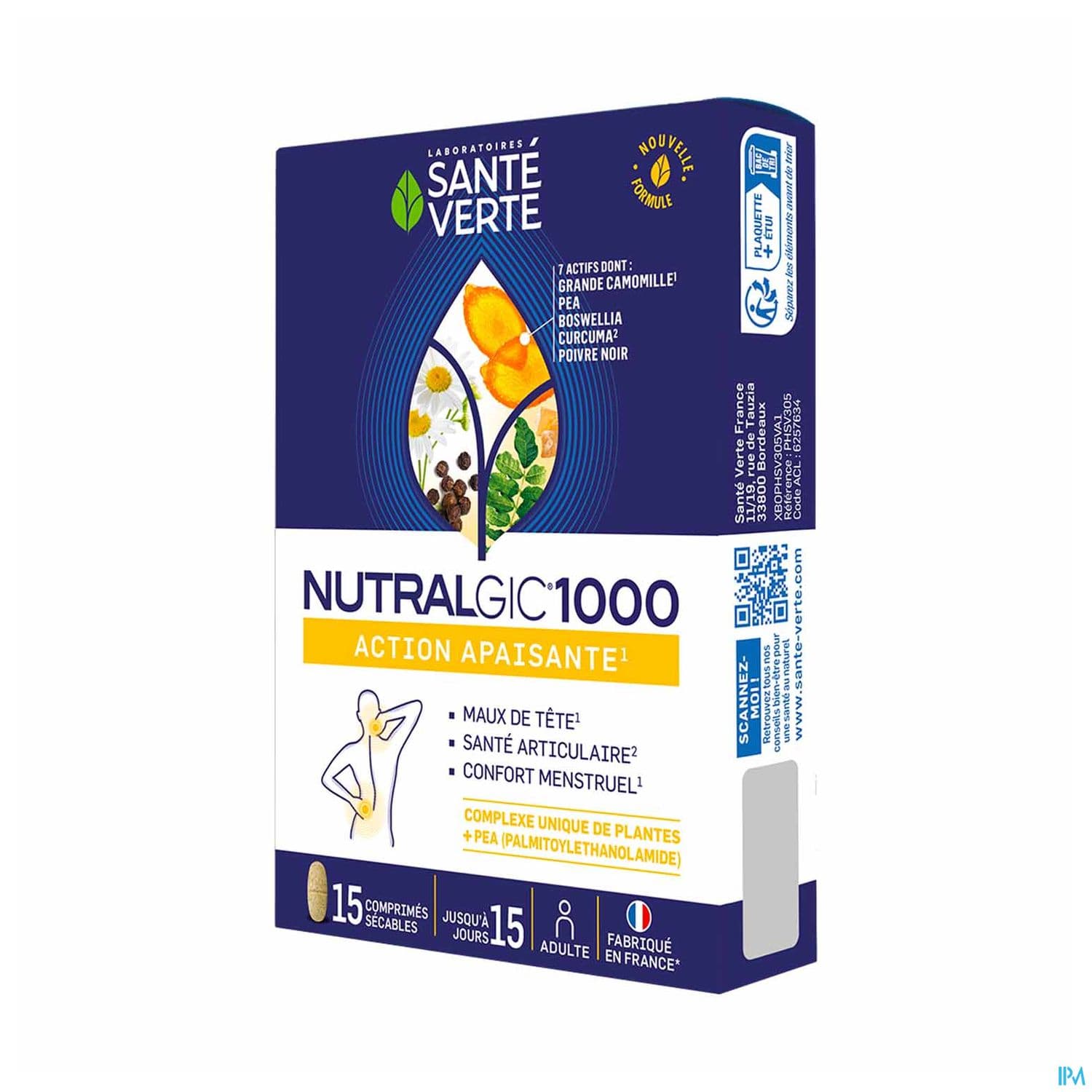Sante Verte Nutralgic 1000 Comprime 15