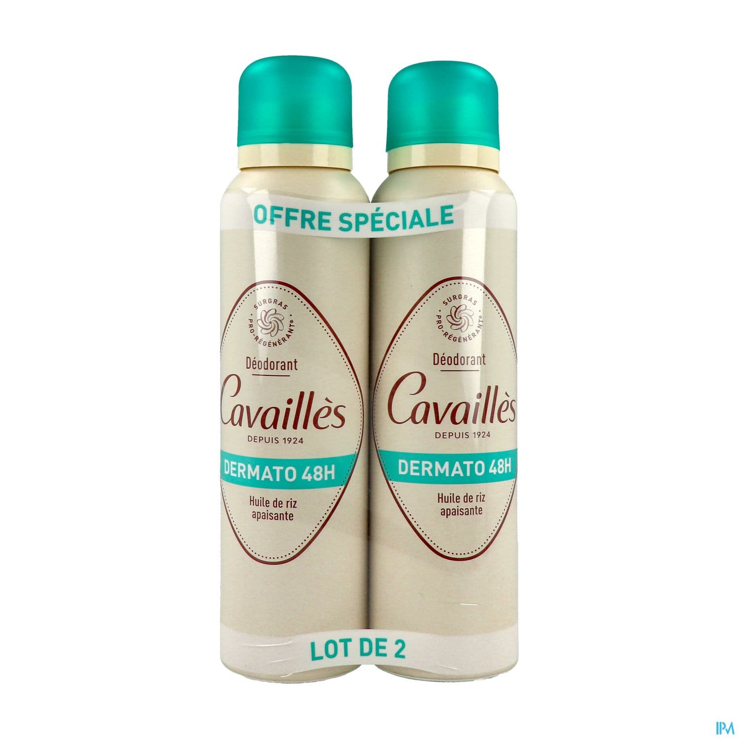 CAVAILLES DEO DERMA 48H SPR150MLX2