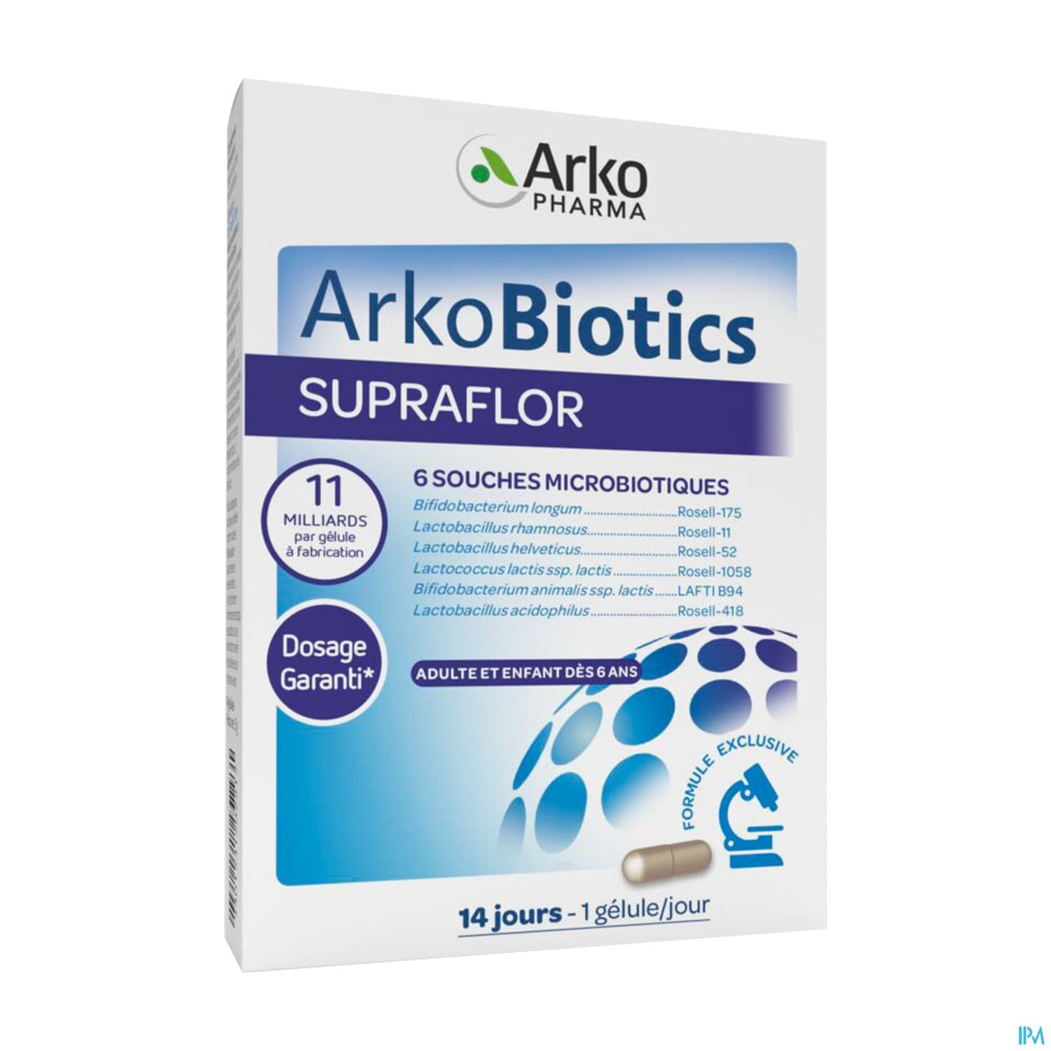Arkopharma Arkobiotics Supraflor Ferment Lactique Gelule 14