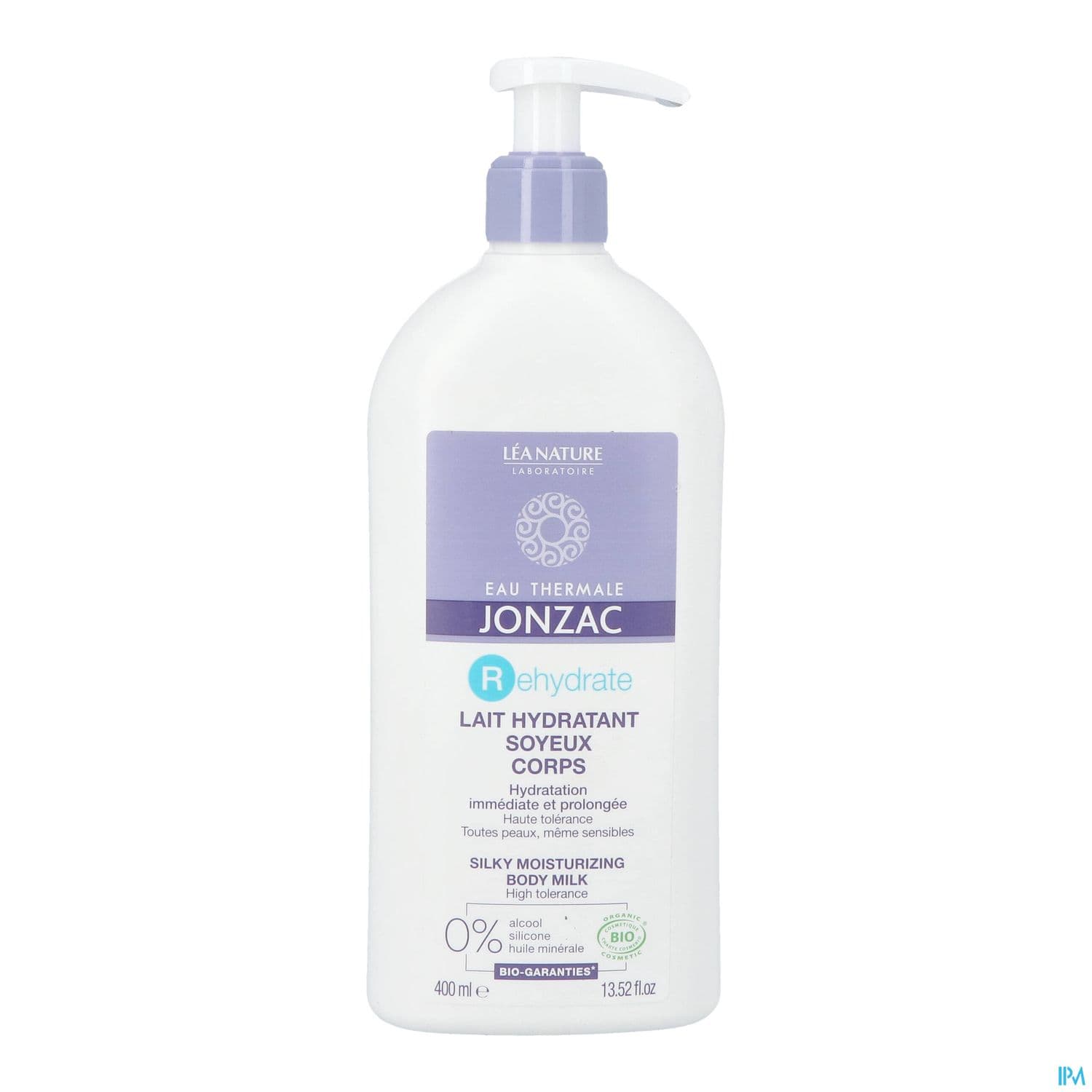 Eau Thermale Jonzac Rehydrate Lait Hydratant Corps Soyeux 400ml — Pharmacie Centrale Gallieni