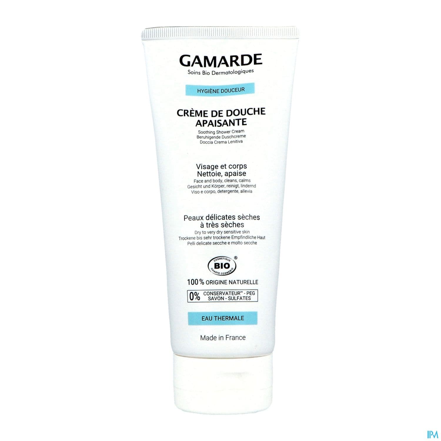 Gamarde Creme De Douche Apaisante 200g