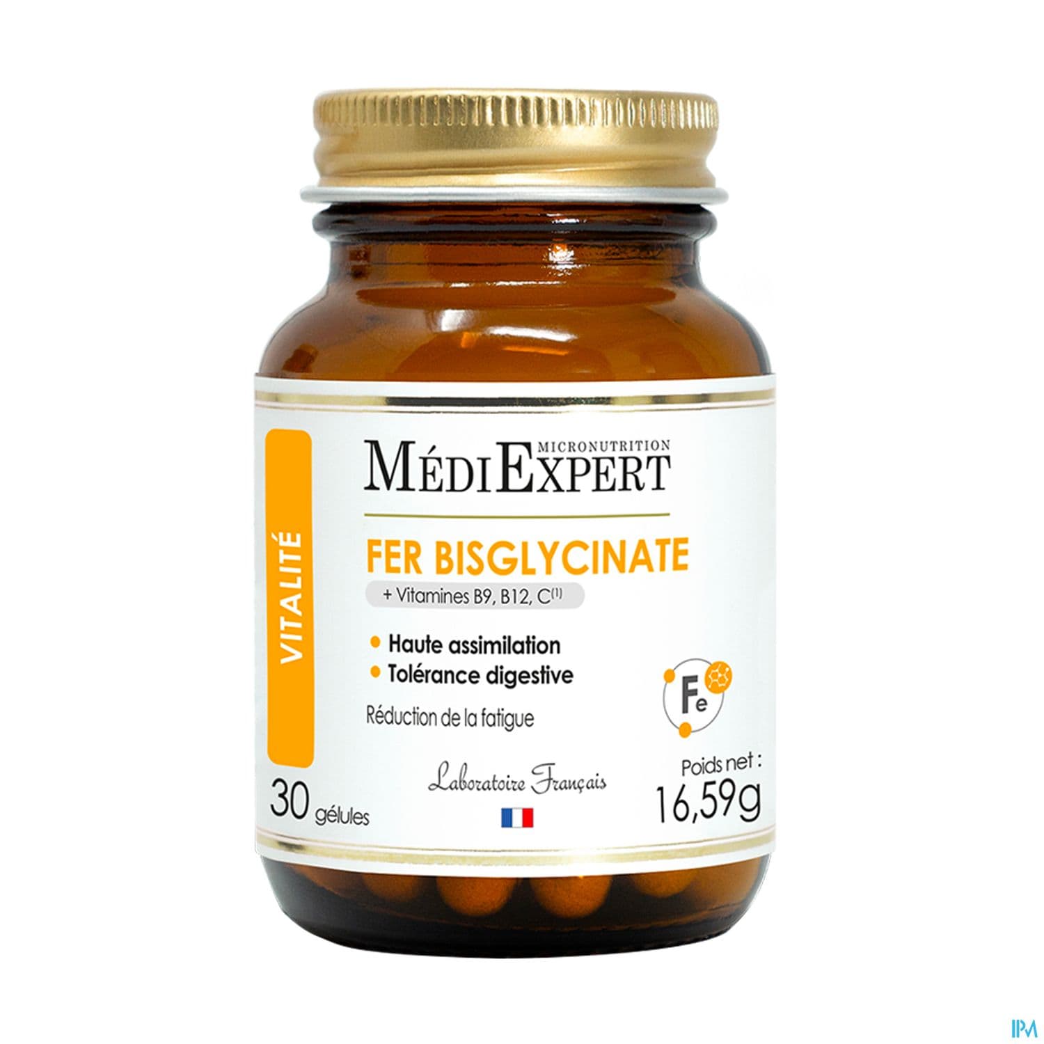 Mediexpert Fer Bisglycinate + Vit C Gelule 30 — Pharmacie St Honoré - Amiens