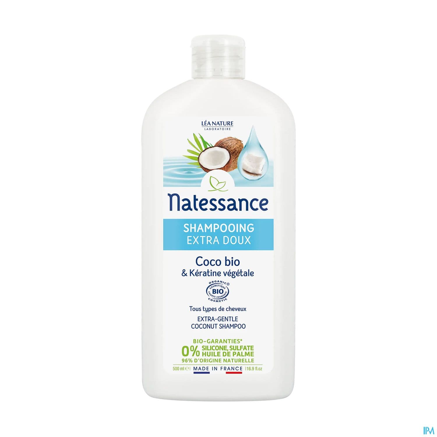 Natessance Naturel Shampooing Hydratant Coco 500ml