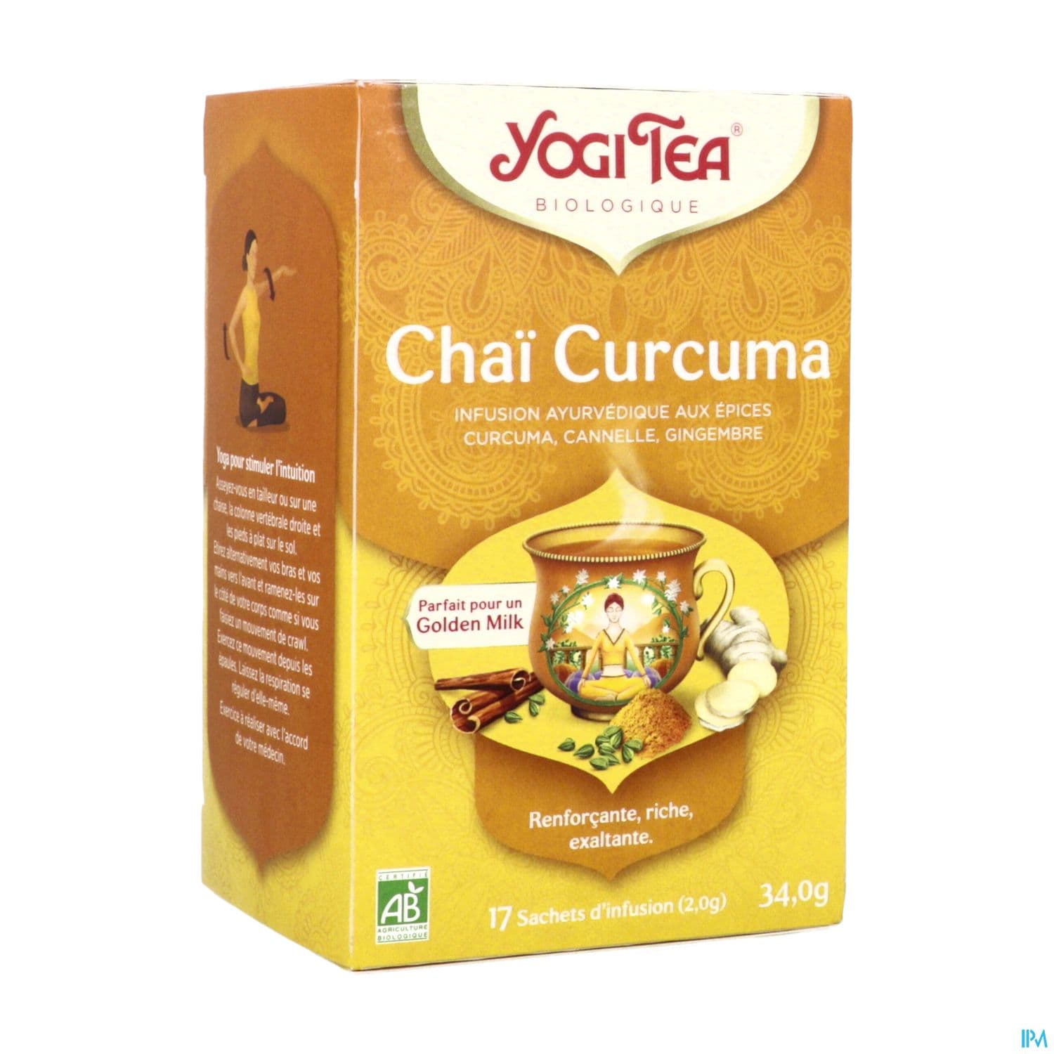 Yogi Tea Chai Curcuma Bio Infusette 2g 17