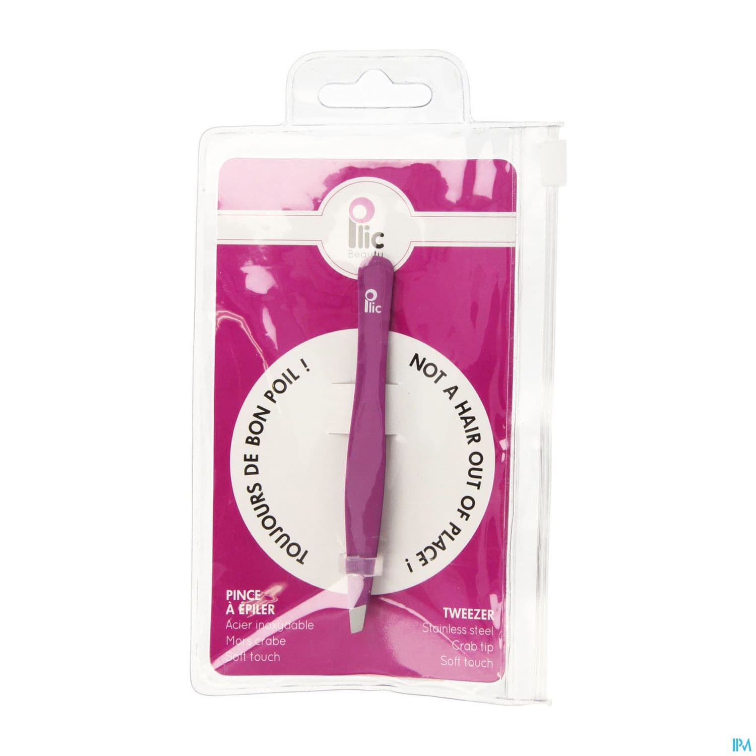 Plic Beauty Pince A Epiler Mors Crabe Violette