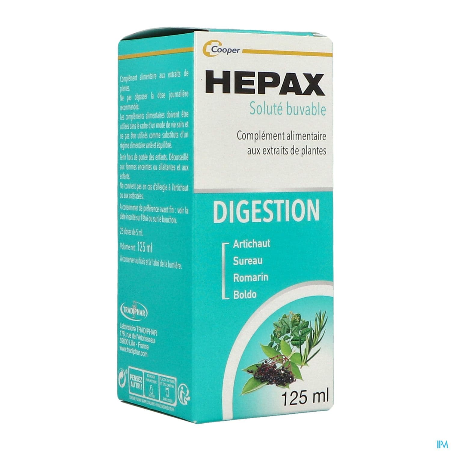 Hepax Digestion Solution Buvable 125ml