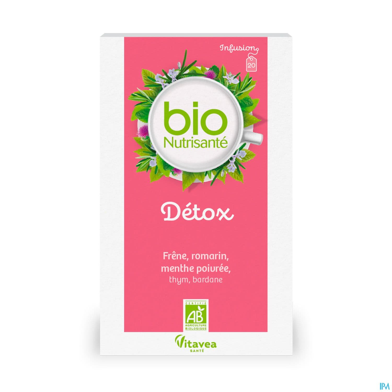 Vitavea Bionutrisante Infusion Froide Detox Sachet 20