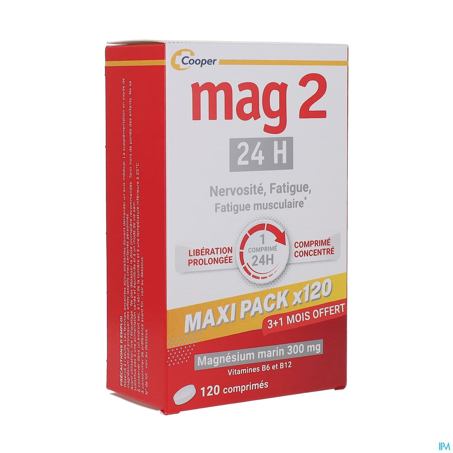 Cooper Mag 2 24h Comprime A Liberation Prolongee 40 X3 Dont 1 Mois Offert