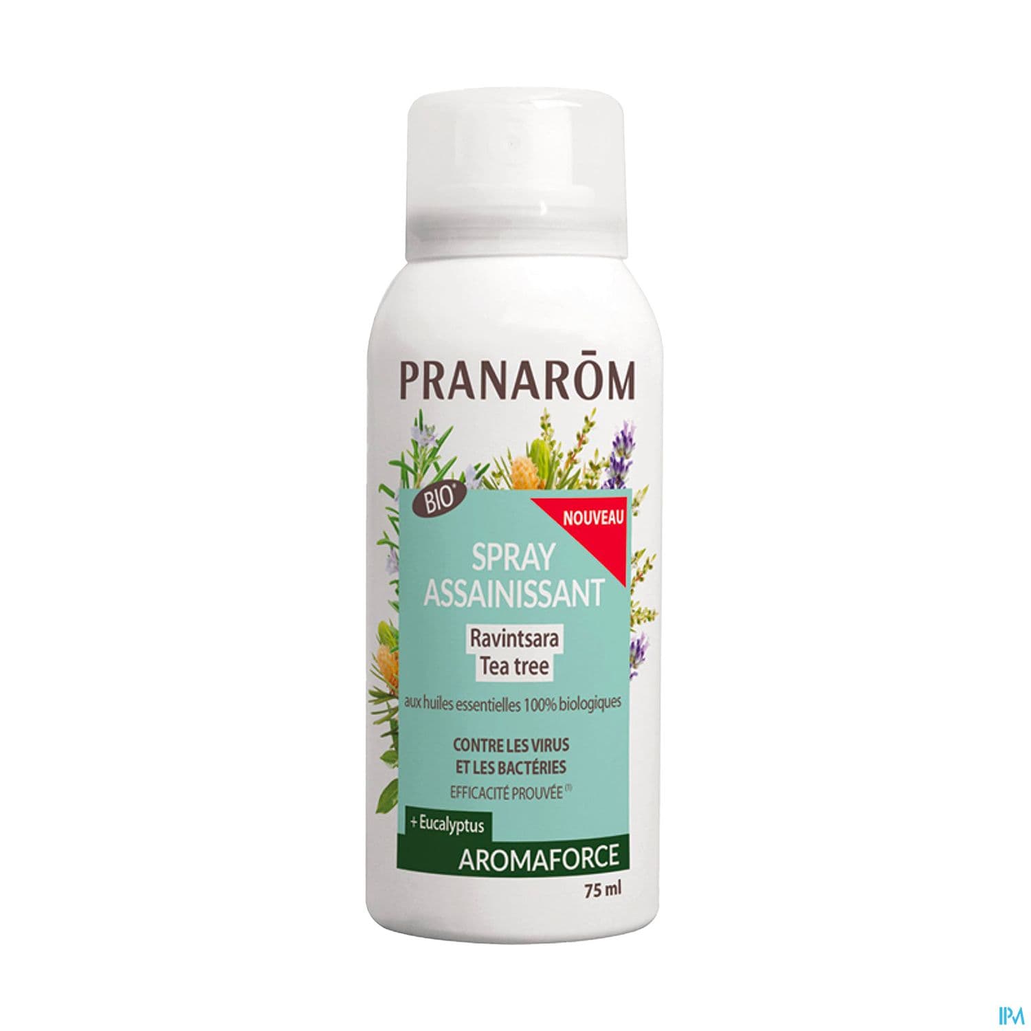 Pranarom Aromaforce Bio Spray Assainissant Ravintsara Tea Tree 75ml