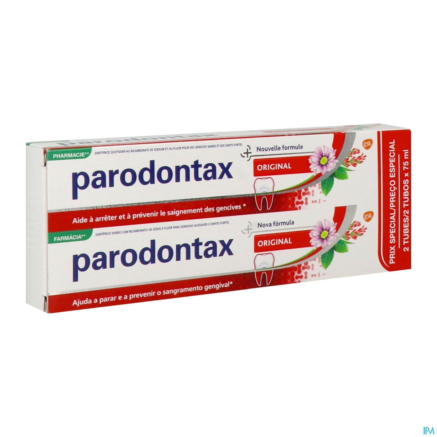 PARODONTAX PATE BITUBE 75ML X2