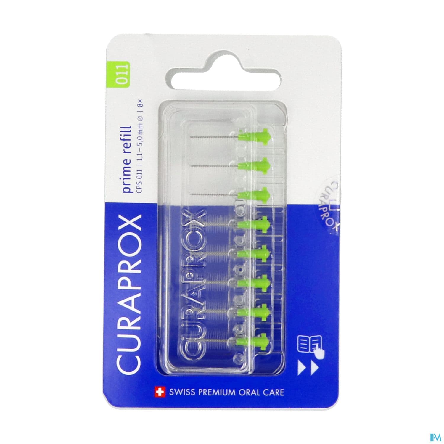 Curaprox Prime Refill Brossette Interdent Vert 8