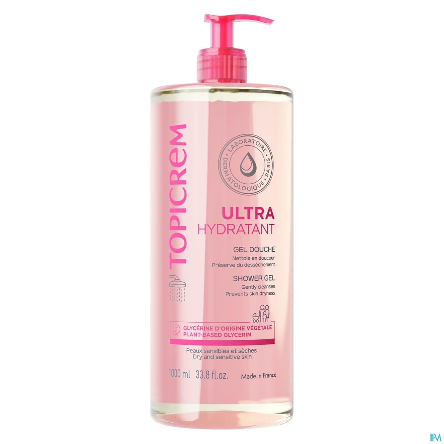 TOPICREM ULT/HYDR GEL DOUCHE 1L — Pharmacie du 13eme 24/24