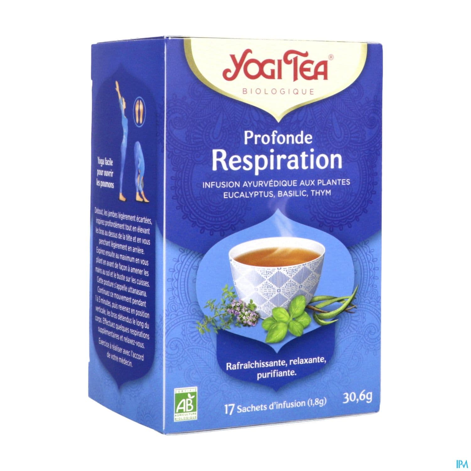 YOGI TEA PROF RESPIRATION SACH 17