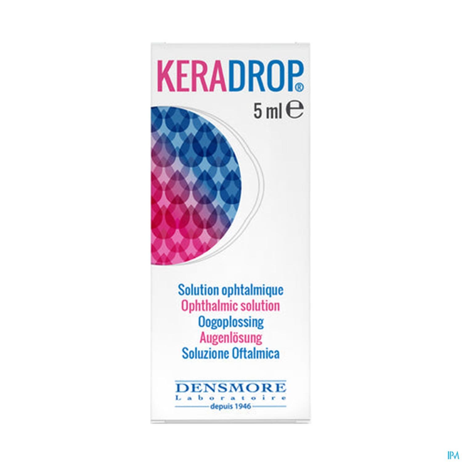 KERADROP SOL OPHTALMIQUE 5ML