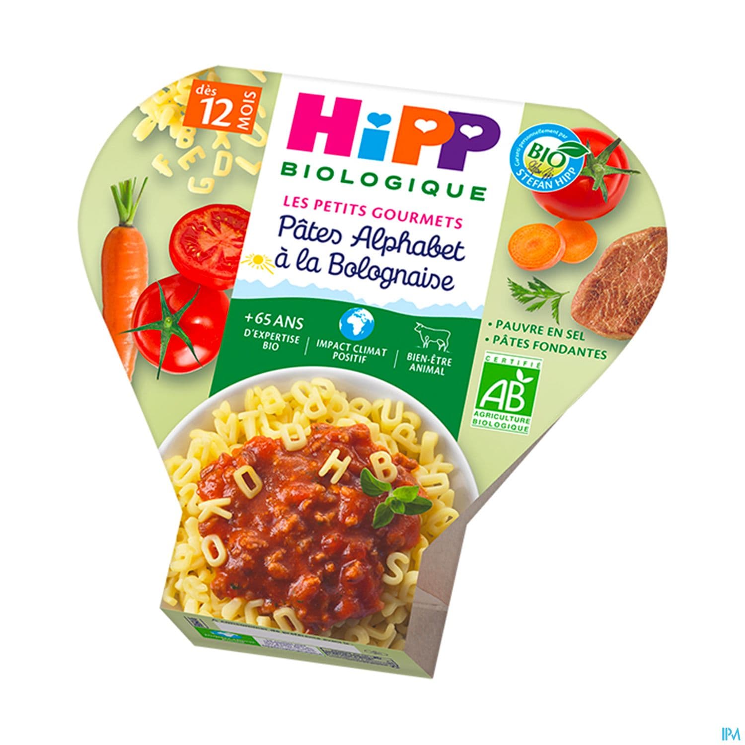 HIPP PATE ALPHABET BOLOGNAISE 230G — Grande Pharmacie Bastille Faubourg - Apothical - Nexum