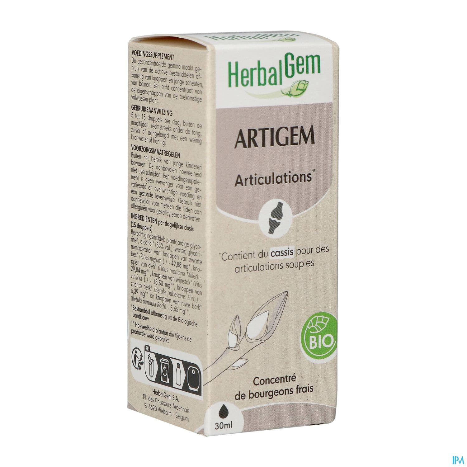 Herbalgem Artigem Gc02 Articulations Bio 30ml