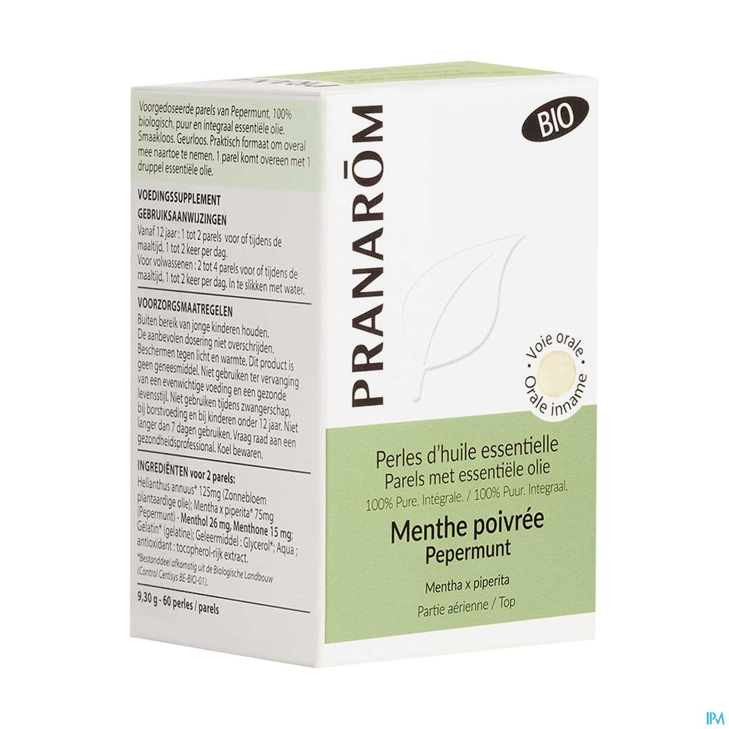 PRANAROM PERLE HE MENTHE POIVRE 60