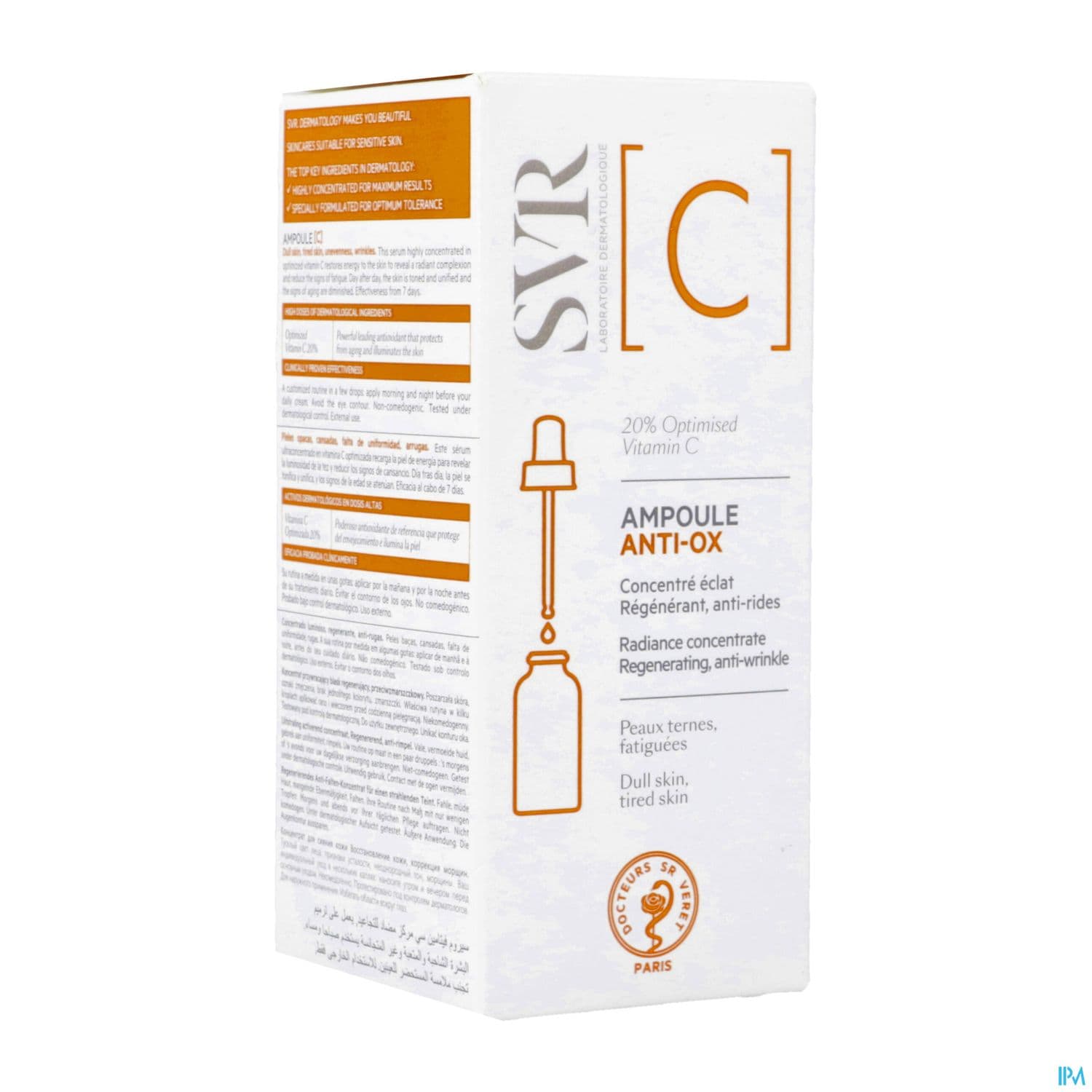 SVR AMPOULE C ANTI-OX 30ML — Pharmacie Centrale de la villette 93 - 24/24 (Pharmacie de garde)