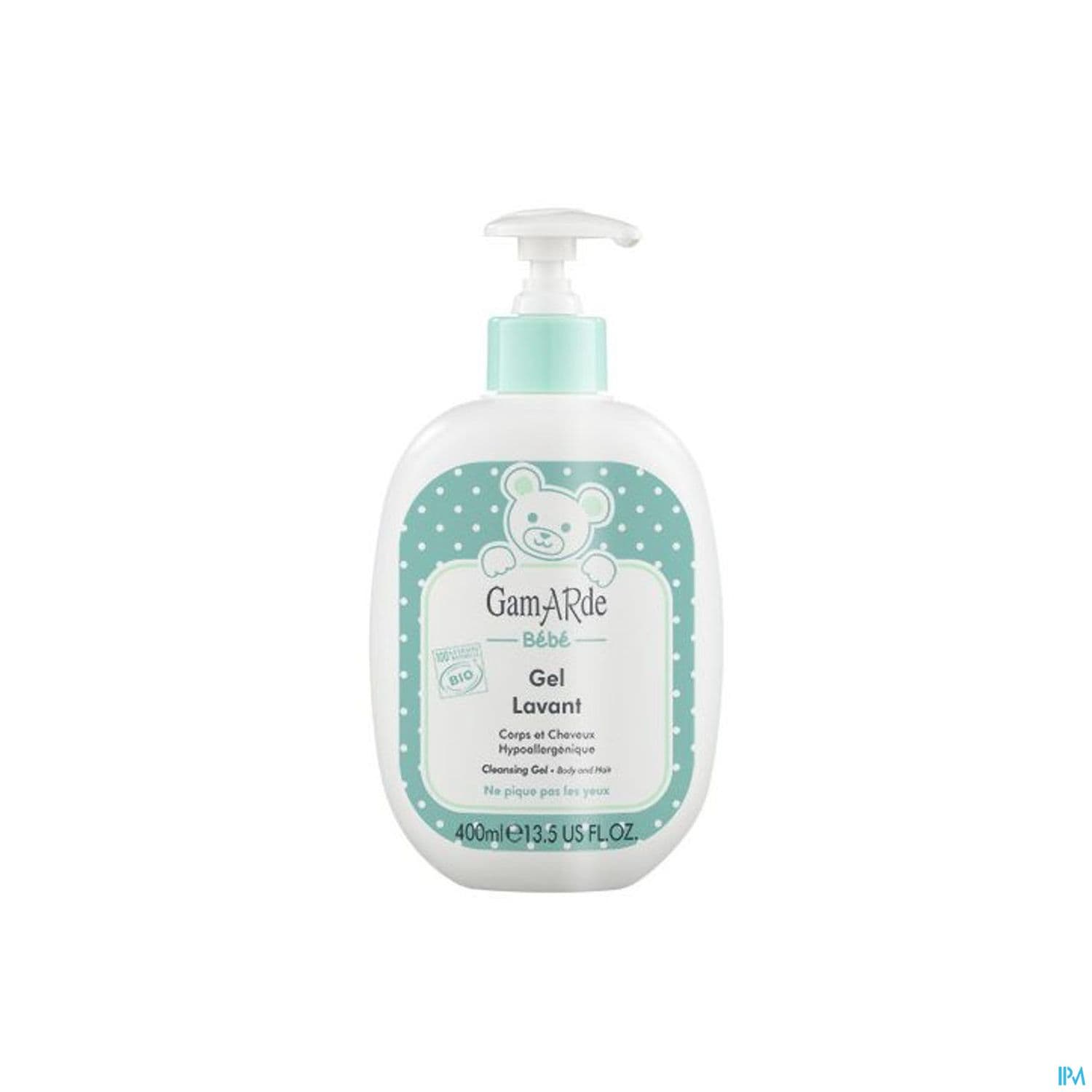 GAMARDE BB GEL LAVANT 400ML — Pharmacie Lafayette Bordeaux