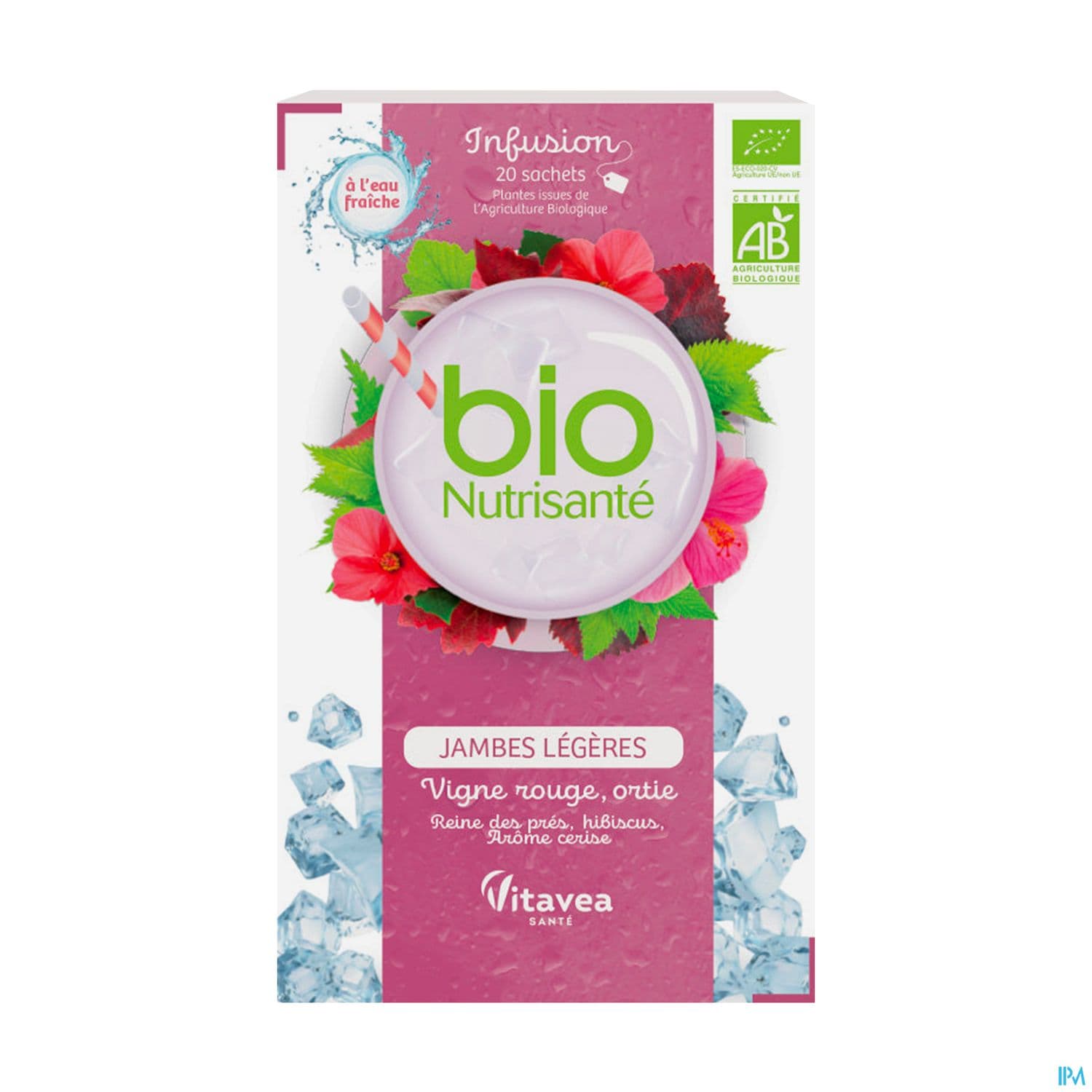 Vitavea Bionutrisante Infusion Froide Jambes Legeres Sachet 20