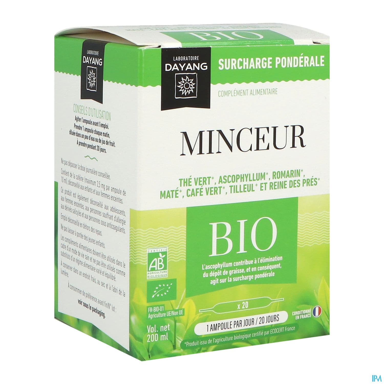Dayang Minceur Bio Ampoule 10ml 20
