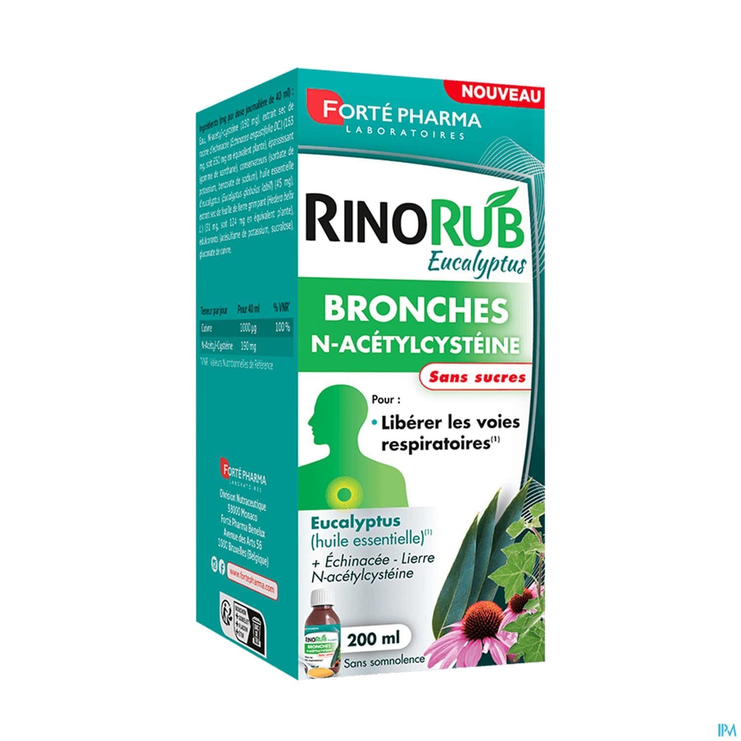 FORTE RINORUB BRONCHE NAC 200ML