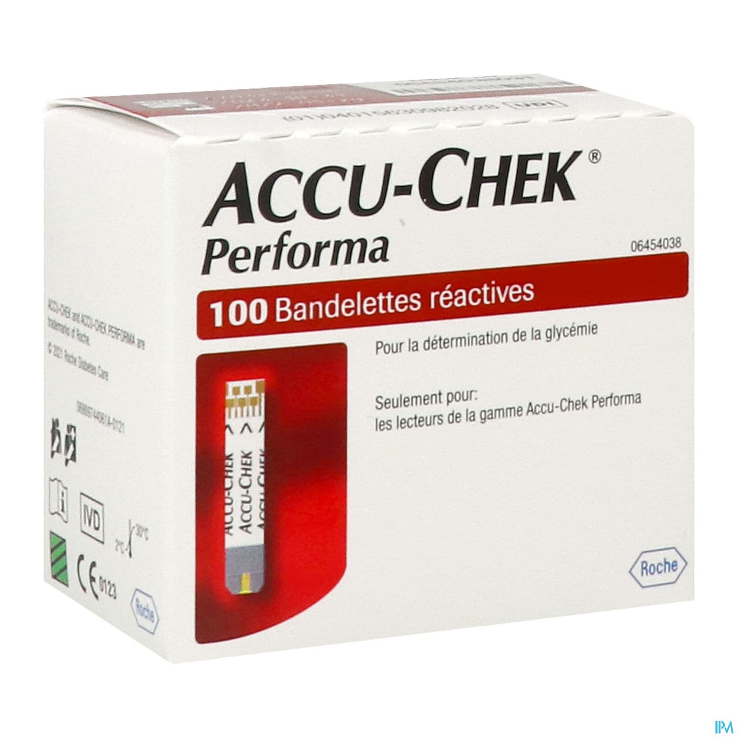 Accu-Chek Performa, 100 bandelettes — Neopharm Pharmacie de la Plaine