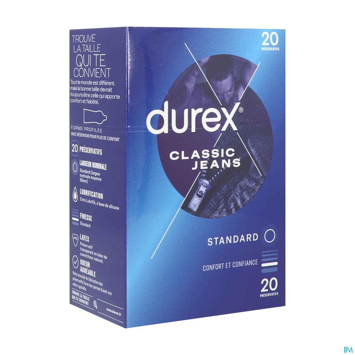 Durex Classic Jeans Preservatif 20