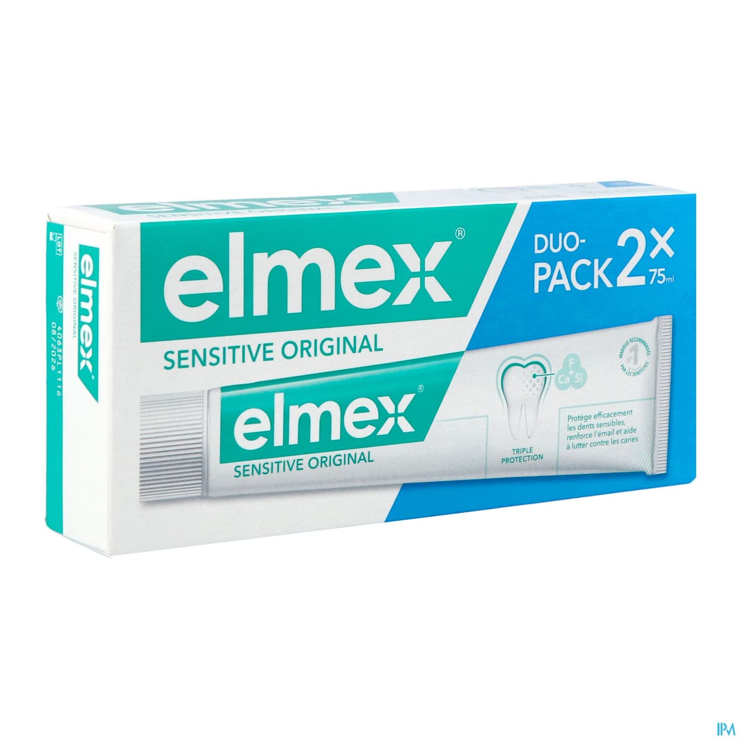 ELMEX DENT SENSITIVE 75ML X2