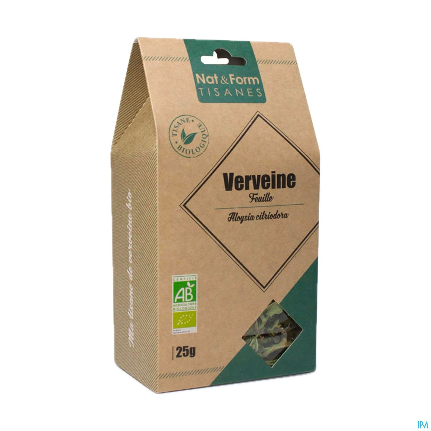 Nat Et Form Tisane Verveine Feuille Bio 25g — Pharmacie Pharmavance Auteuil