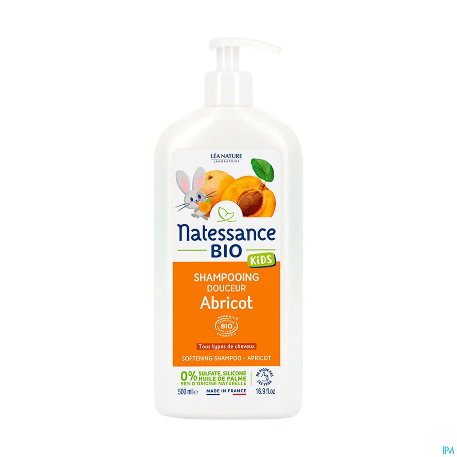 NATESSANCE KIDS SHP ABRICOT 500ML — Pharmacie des Cascades