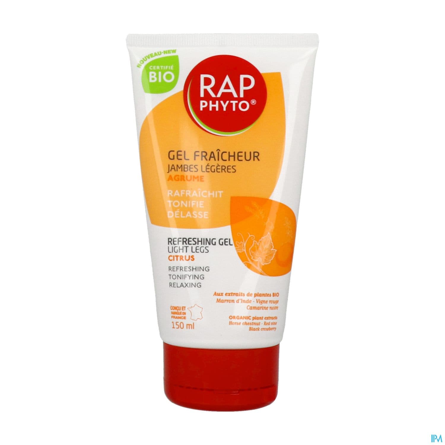 Rap Phyto Bio Gel Fraicheur Jambes Legeres Agrume 150ml