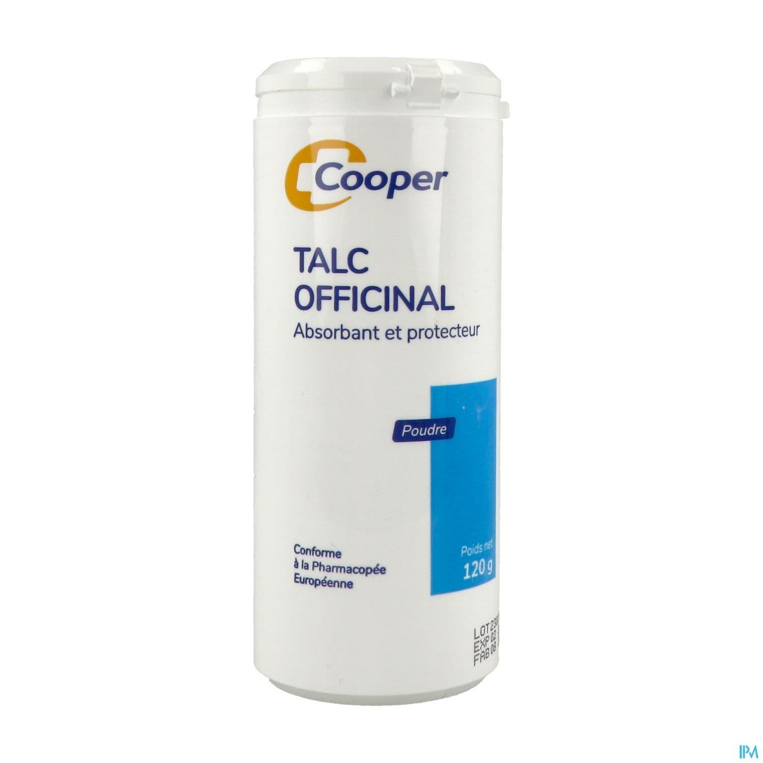 Cooper Talc Poudreuse 120g