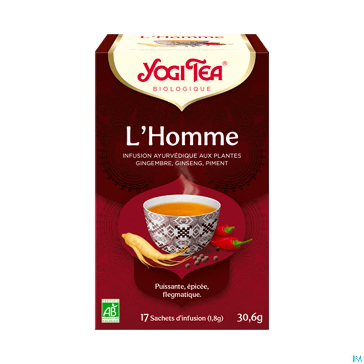 Yogi Tea Homme Bio Infusette 2g 17
