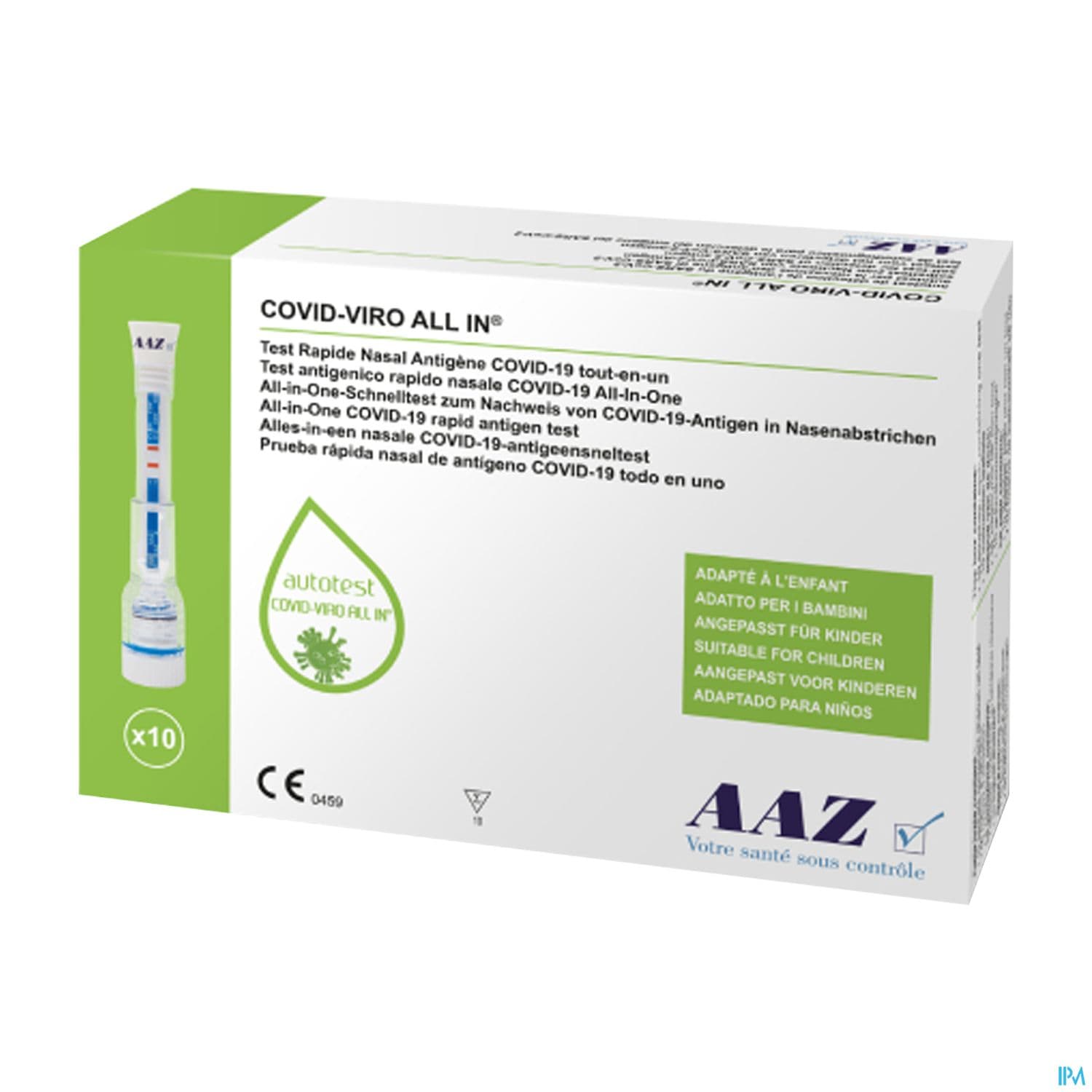 AAZ AUTOTEST COVID VIRO ENF 10