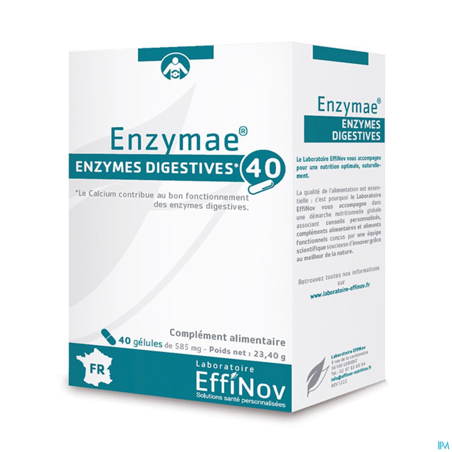 Effinov Enzymae Gelule 40 — Pharmacie Marie Stuart