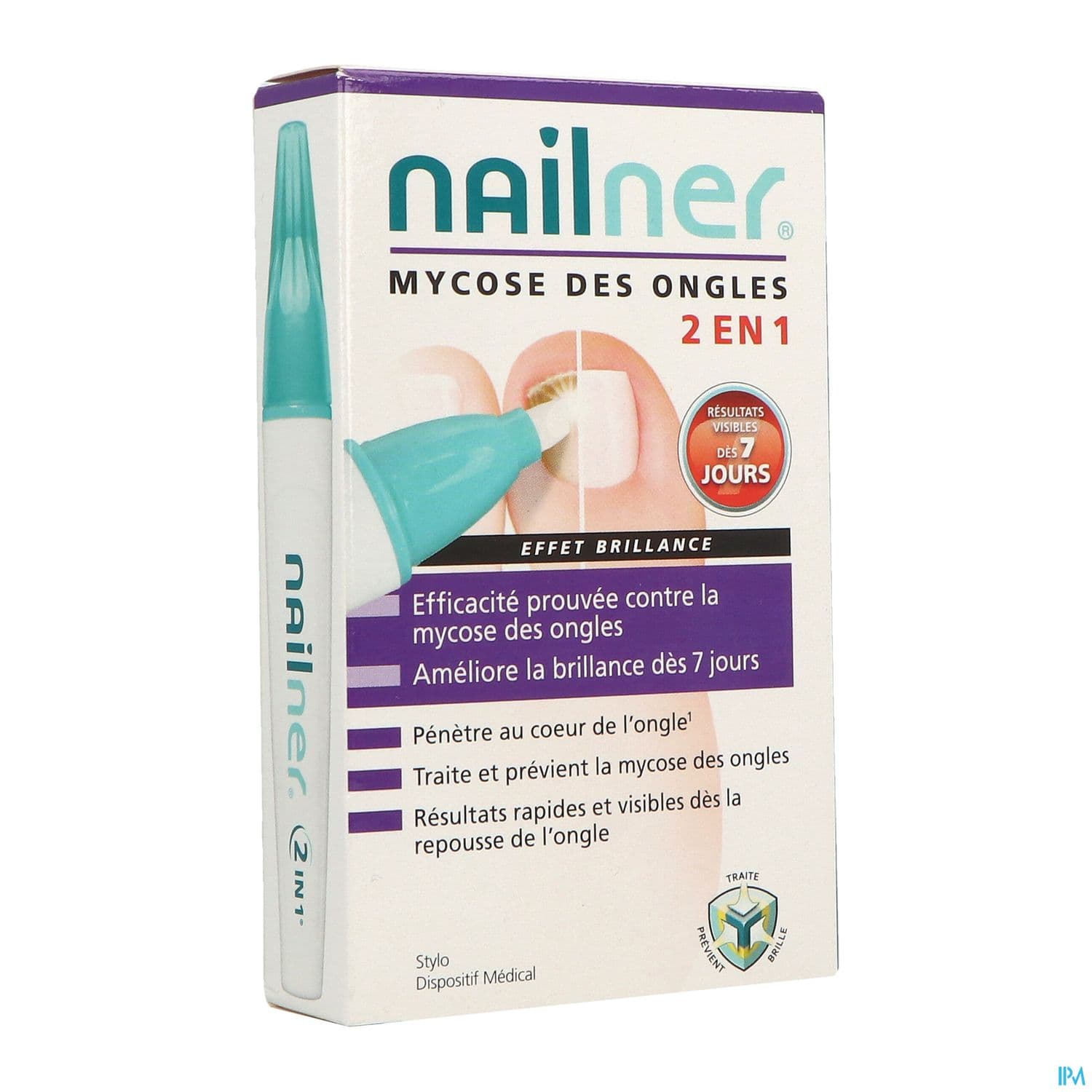 Novodex Nailner Stylo 2en1 4ml