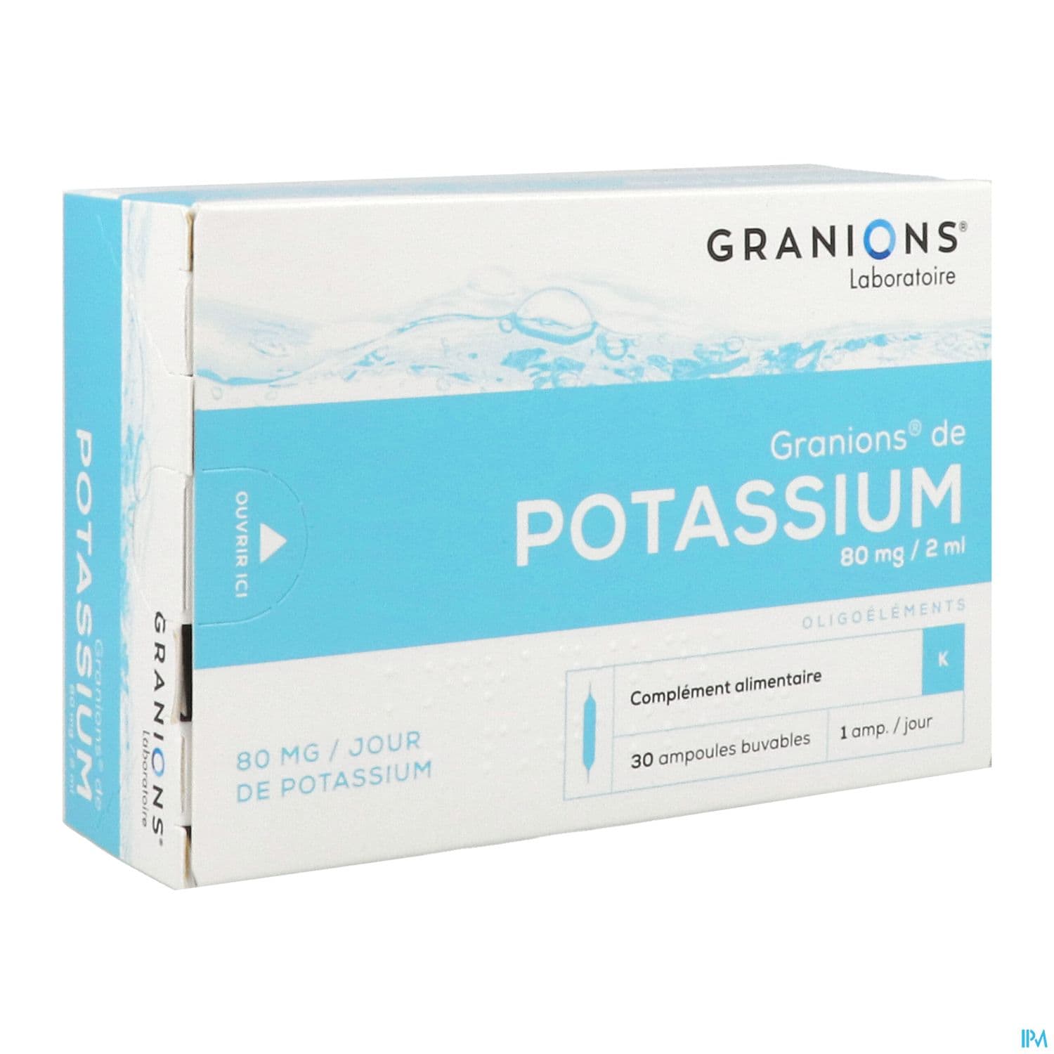 GRANIONS POTASSIUM AMP 2ML 30
