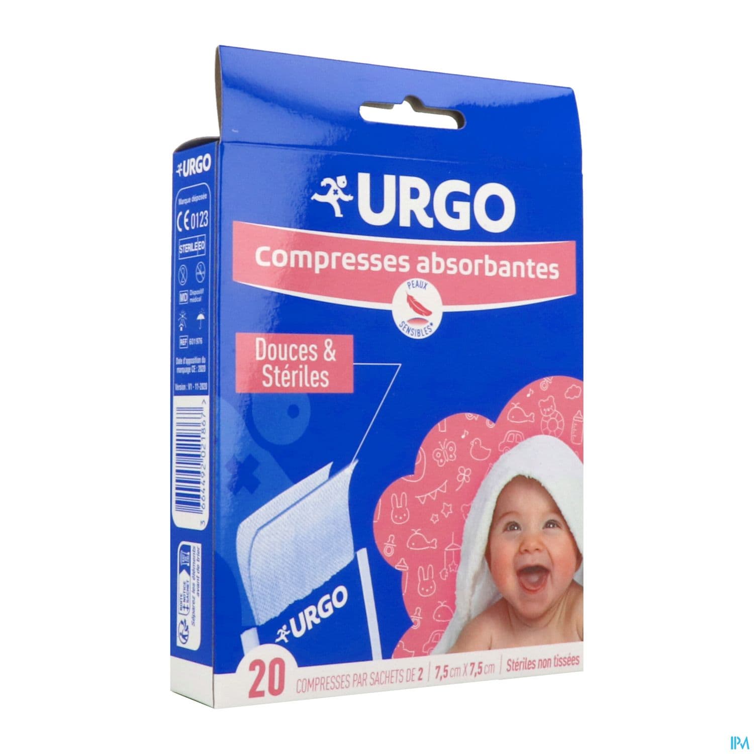 Urgo Compresse Famille Et Nourrisson 7cm5 X 7cm5 Sachet 2 10
