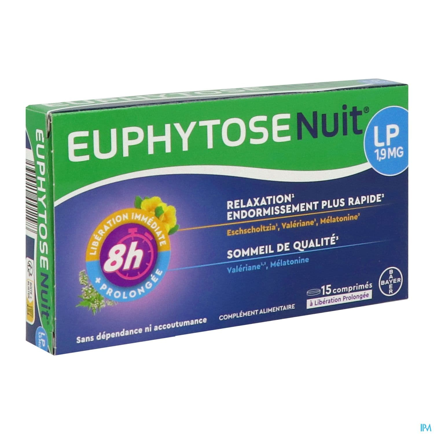 Euphytosenuit Lp 1mg9 Comprime A Liberation Prolongee 15