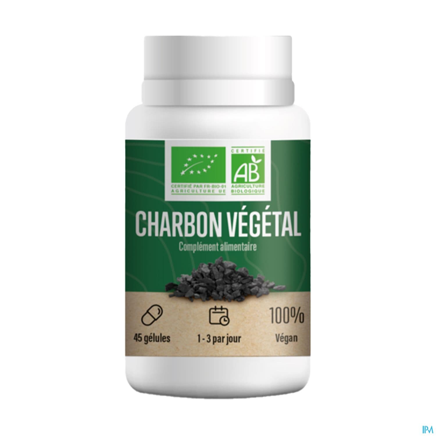 LERO CHARBON VEGETAL BIO GELUL 45 — Pharmacie des Antes by Nexum