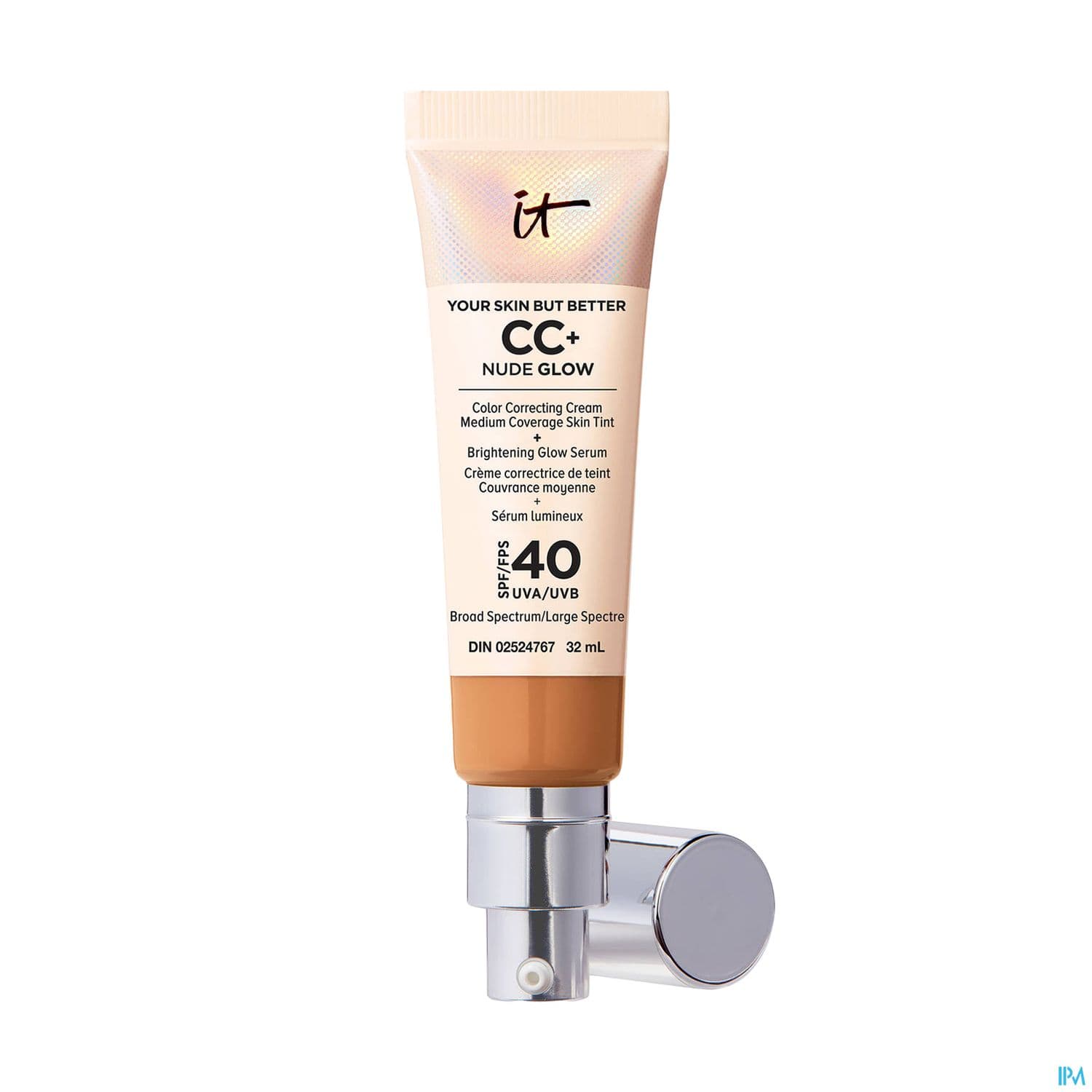 It Cosmetics Cc+ Cream Nude Glow Illuminatrice Spf40 Tan 32ml
