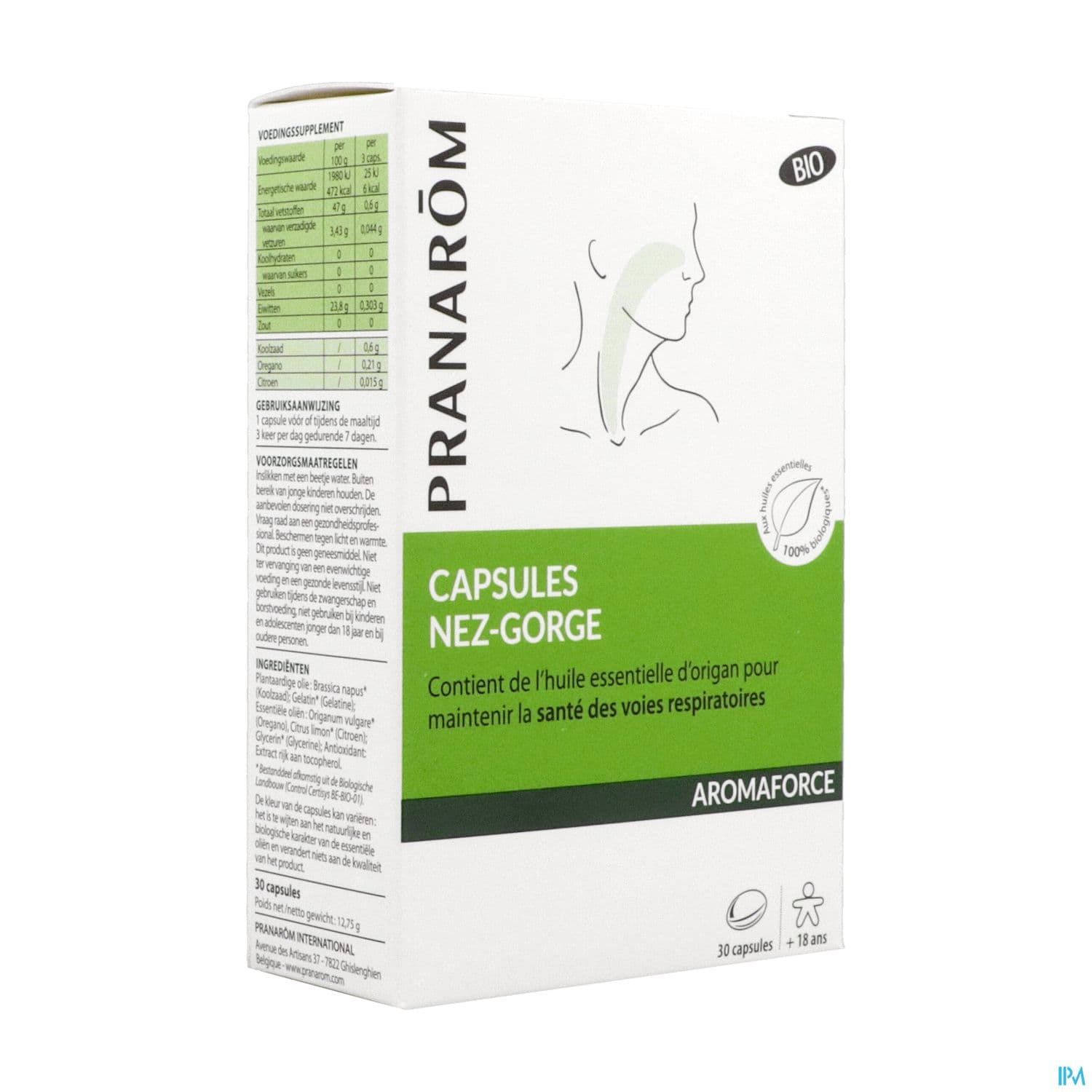 Aromaforce Nez Gorge Caps 30