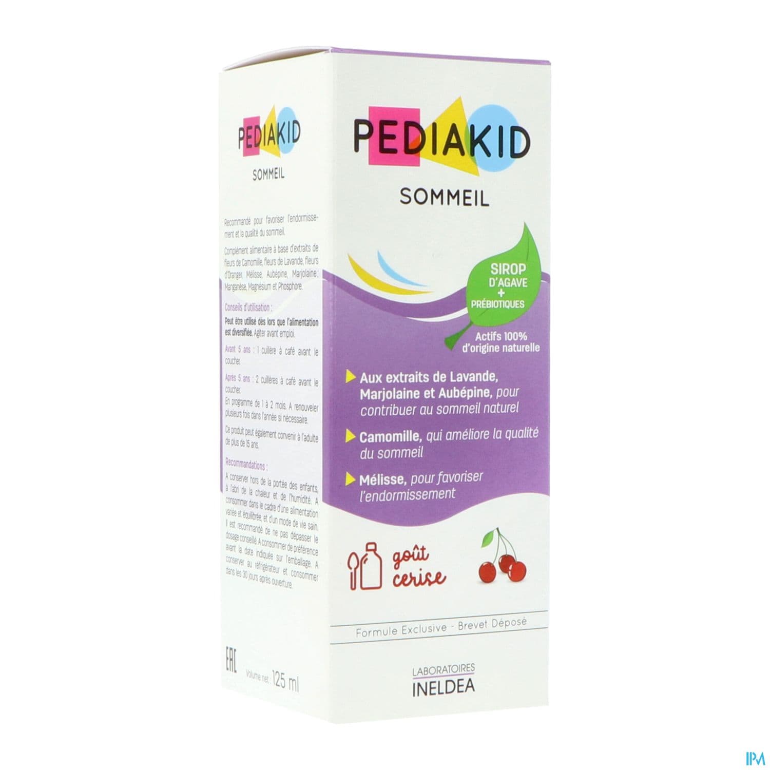PEDIAKID SOMMEIL CERISE SP 125ML