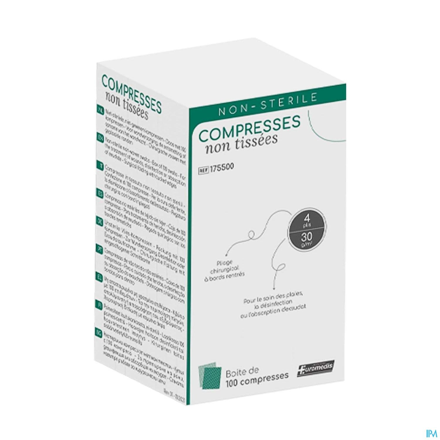 EUROMEDIS COMP NT NST 7,5X7,5CM100